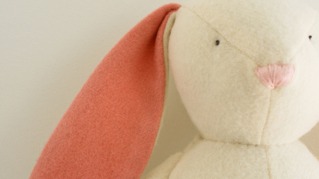 diy stuffed animal bunny
