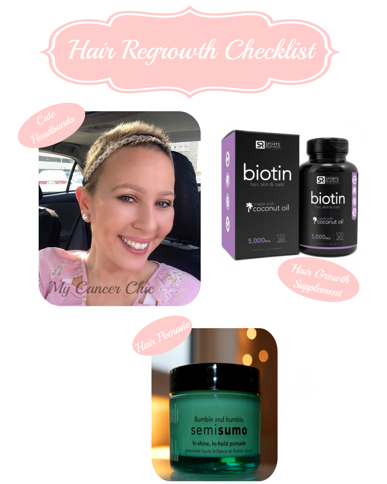 Hair Growth Post Chemo HowTo, Hairstyles & Photo Guide