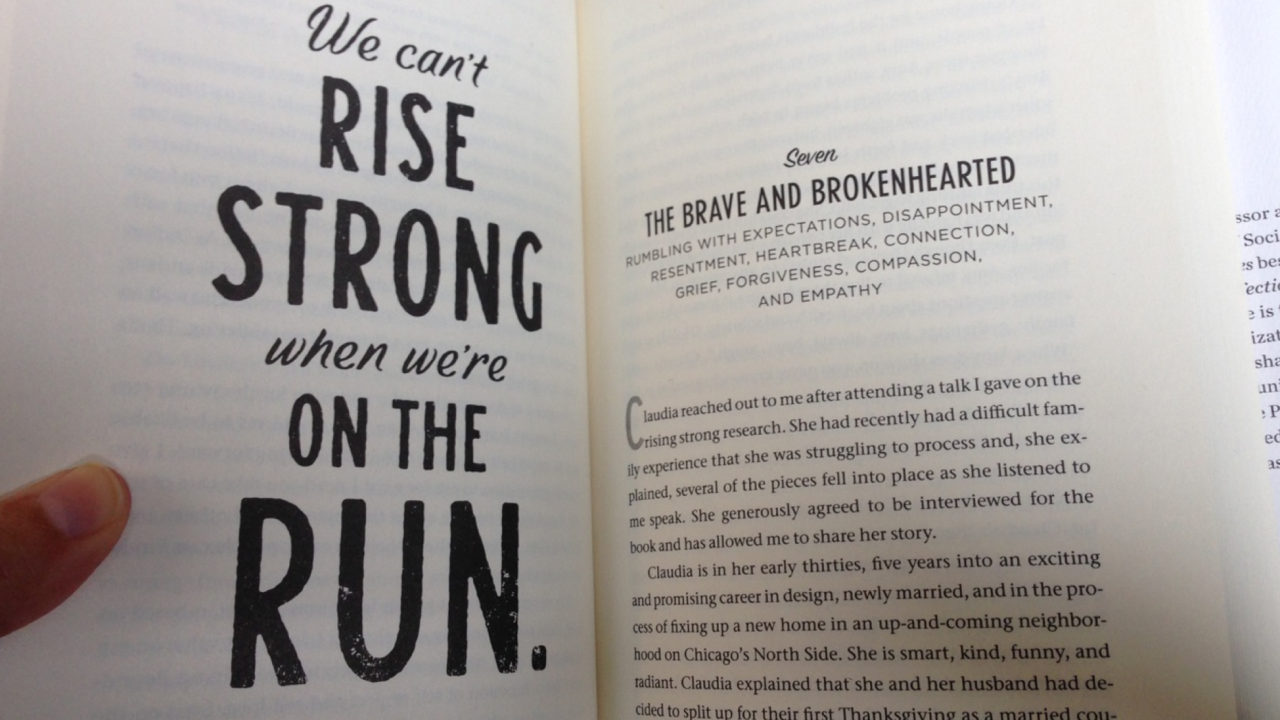 Book Club: Rising Strong, Chapter 7 - Cactus Cancer Society