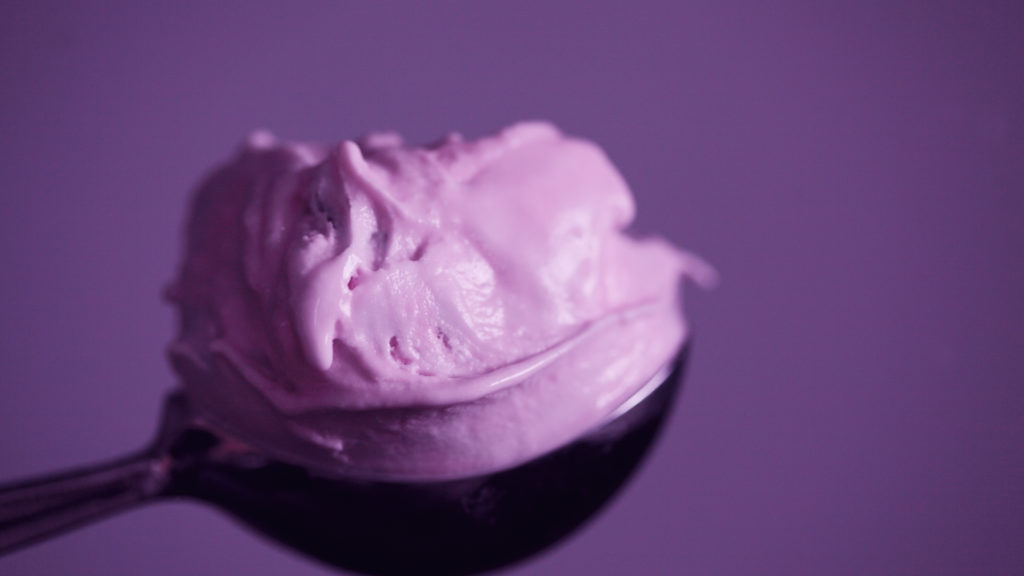 ice cream purple