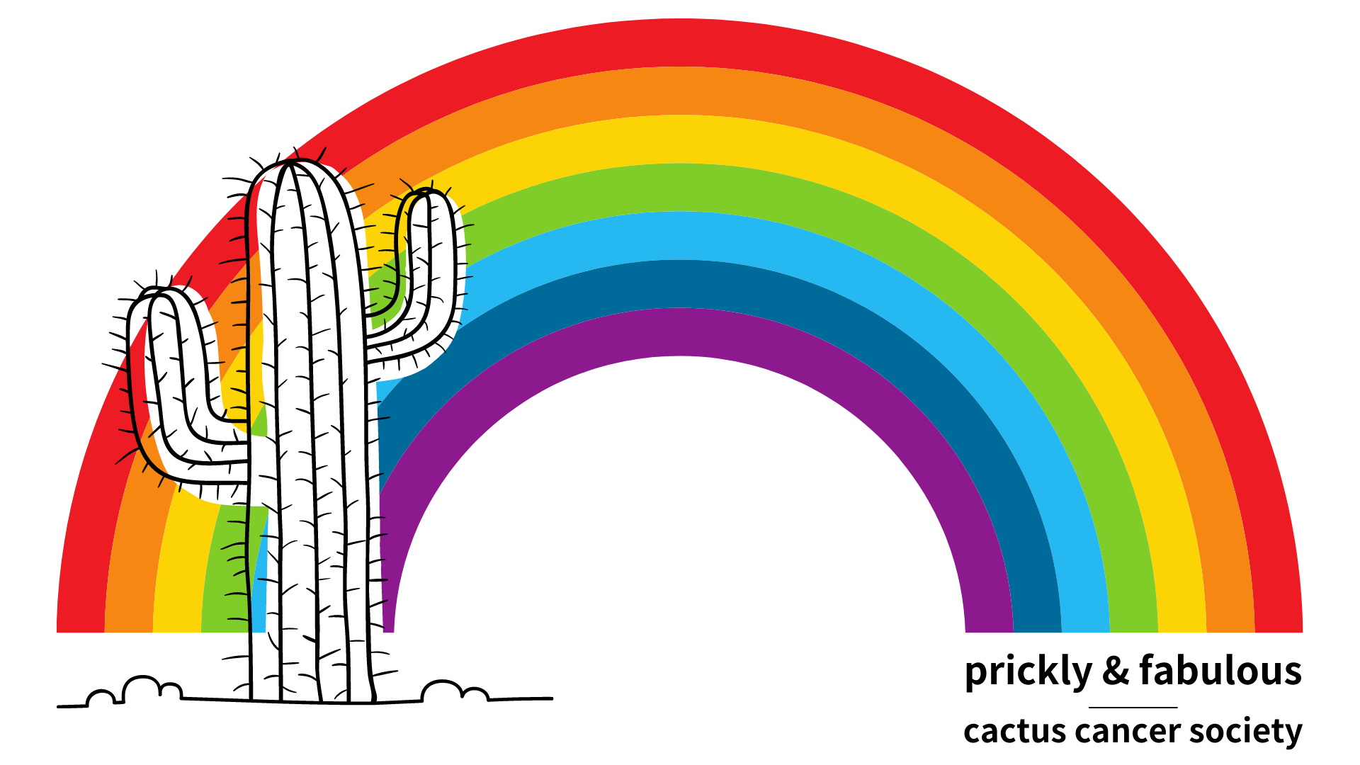 pride Cactus Cancer Society logo