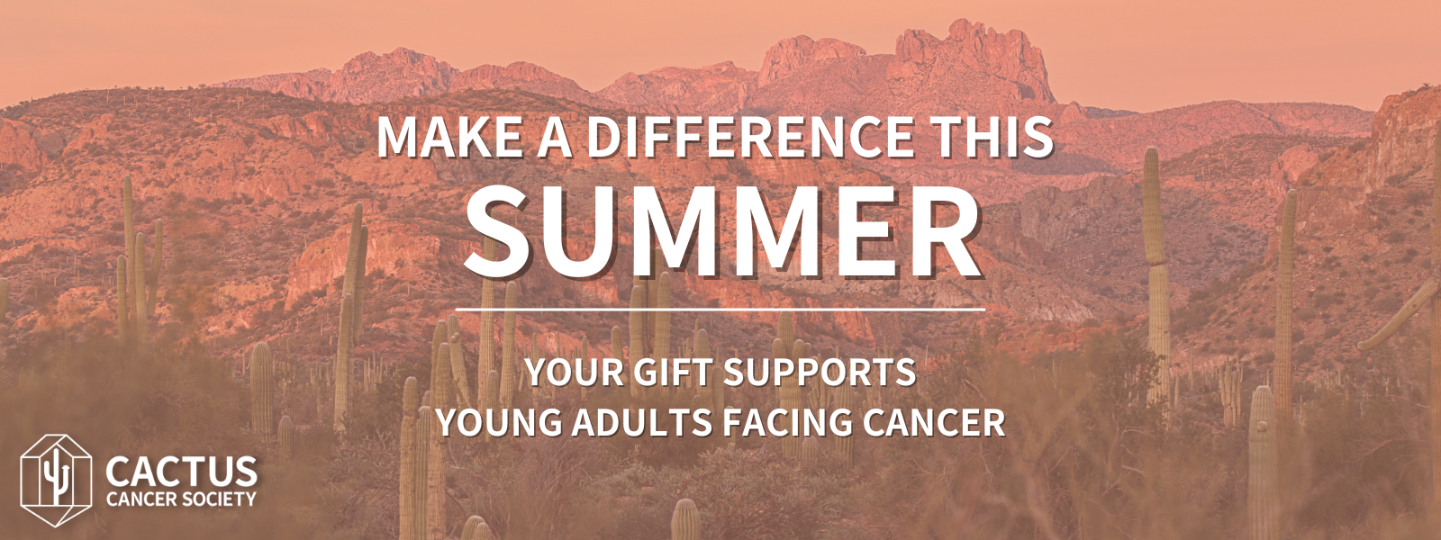 Make a difference this summer! Donate to support young adults facing cancer.