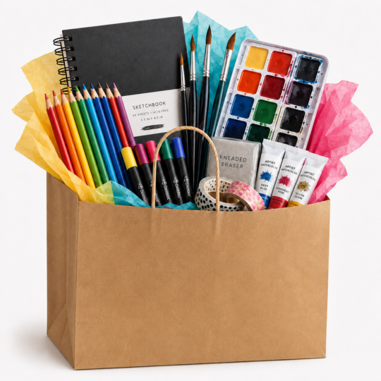 Art Supply Mystery Bag